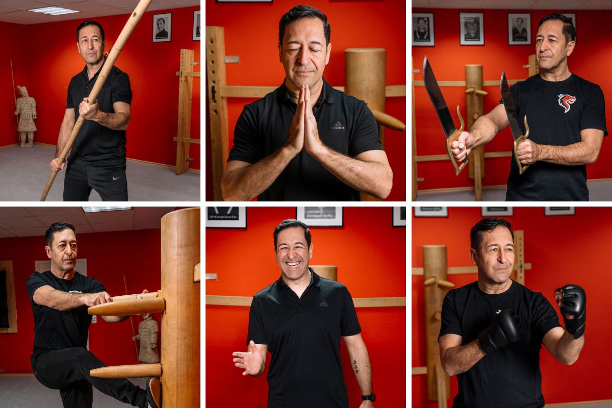 collage-hakan-wingtsun Wing Tsun Sifu Hakan in Singen