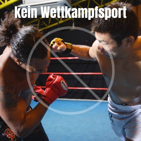 Selbstverteidigung und kein Wettkampfsport